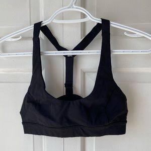 Black Lululemon Sports Bra